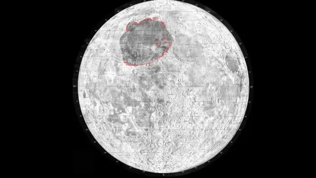 РИАН: Учеными найдено объяснение странного пятна на темной стороне Луны