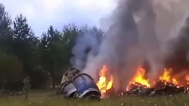 На месте падения самолёта Пригожина обнаружено стрелковое оружие и гранаты