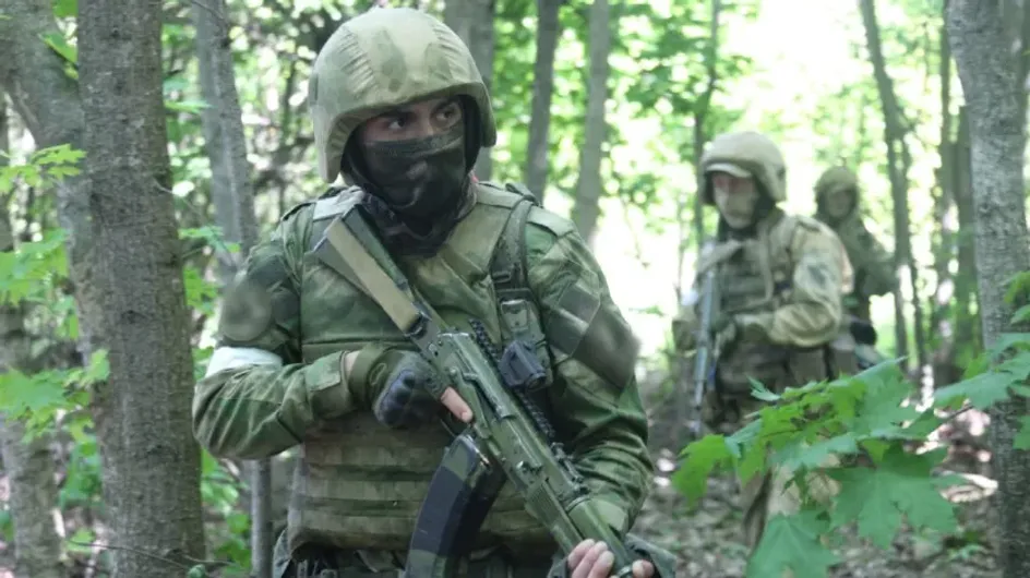 SHOT: попытка бойцов из ДРГ прорваться в Белгородскую область провалилась