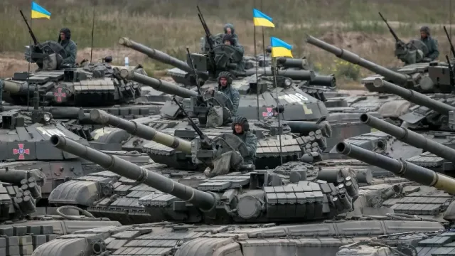 Появилось видео уничтожения танка ВСУ в районе Торского выступа