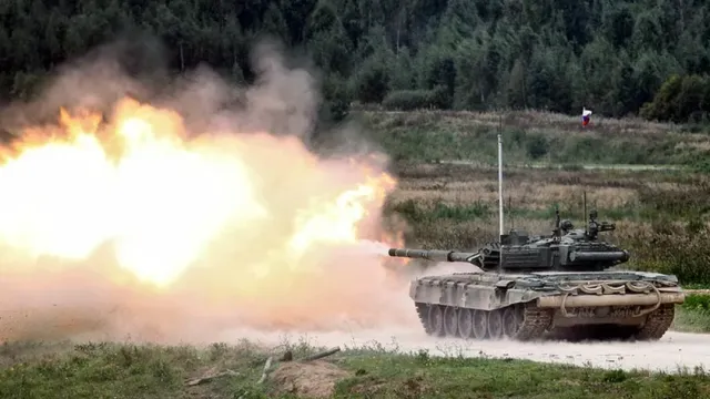 РВ: Танк Т-72 группировки «Отважных» ВС РФ в упор расстрелял отряд ВСУ в лесах у Кременной