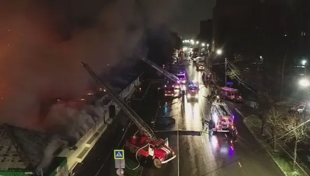 В Костроме в ходе пожара в кафе погибло 13, пострадало 5, эвакуировано 265 жителей (видео)