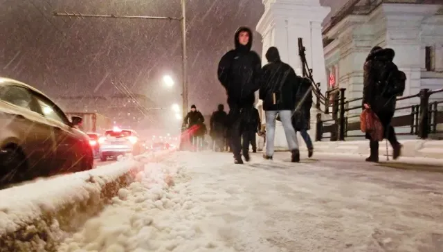 "Оранжевый" уровень опасности объявлен в Москве из-за аномальных морозов