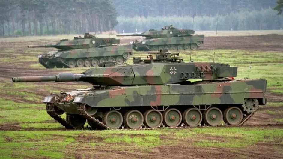 Примерно 17 танков Leopard 2 НАТО движется по Одессе в сторону Приднестровья