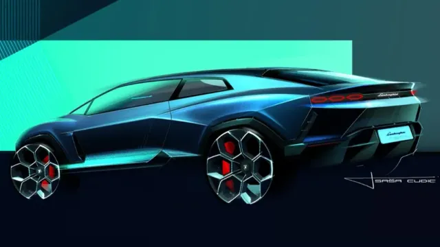 Lamborghini представил концепт-кар Lanzador на Неделе автомобилей