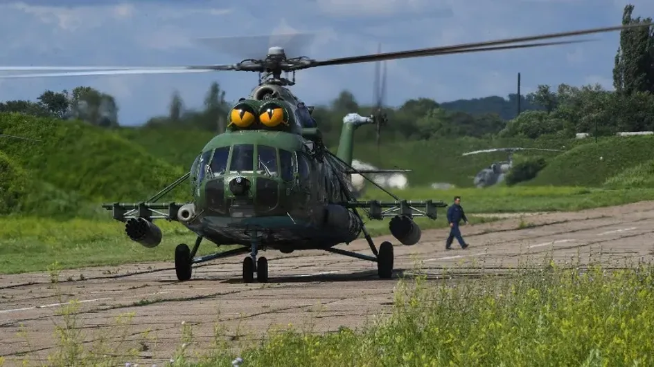«Baza» публикует видеокадры прощания со штурманом угнанного на Украину Ми-8