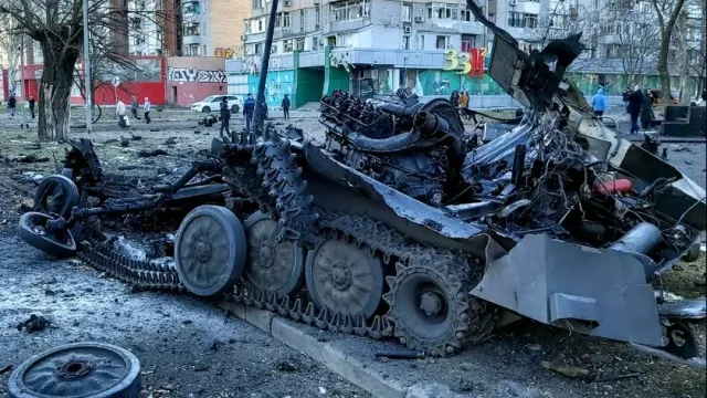 РВ: Бойцы ВС России сожгли американский Oshkosh M-ATV и разбили морпехов ВСУ под Запорожьем