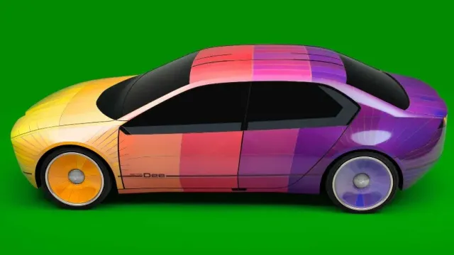 BMW представила автомобиль, который может менять цвет