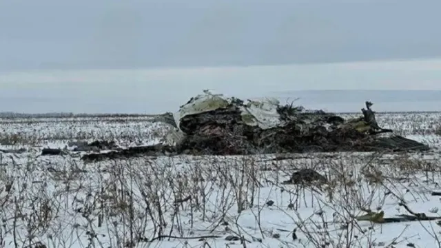 Камеры засняли последние мгновения полета Ил-76 перед крушением под Белгородом