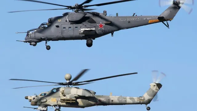 Вертолеты РФ управляемыми ракетами уничтожили критически важные объекты ВСУ
