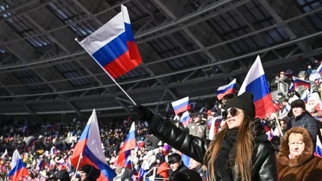 МВД оценило число пришедших на митинг-концерт в "Лужниках" более чем в 200 тысяч человек