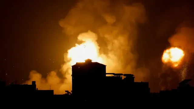 МВД Палестины сообщило об израильском обстреле рынка Нусейрат в Газе