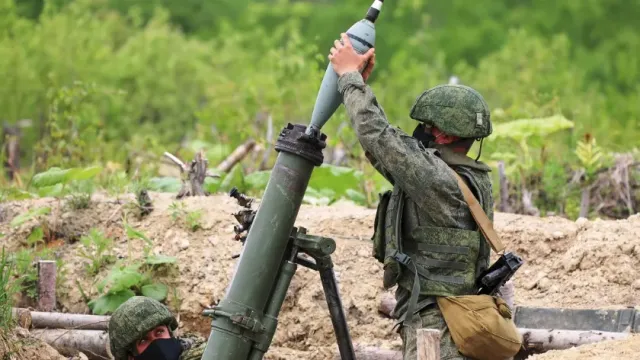 Российские войска уничтожили "Ланцетами" три украинских минометных расчета в Авдеевке