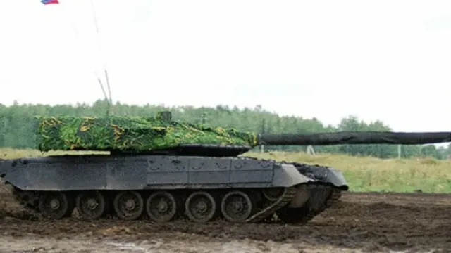 Российский танк «Черный орел» ждет появления «Леопардов» на Украине