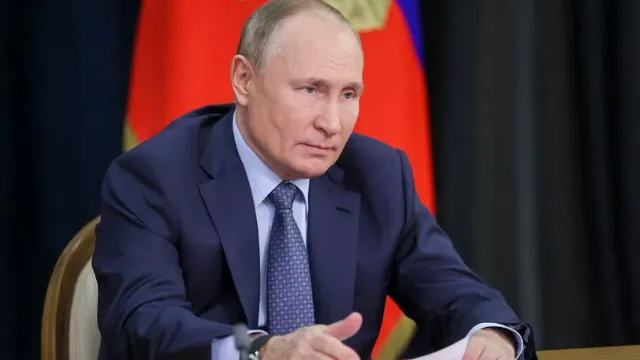 Прямая трансляция обращения к нации Владимира Путина 26 июня по поводу ситуации в стране