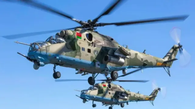 Минск получил первую партию вертолетов Ми-35 из России