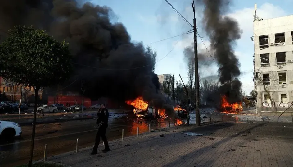 Дроны-камикадзе "Герань-2" удари по объектам инфраструктуры в Киеве