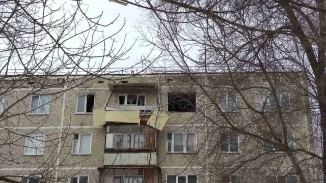 В Ульяновске в жилом доме на улице Ефремова произошел взрыв газа