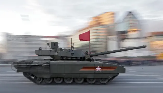 MWM: Самый боеспособный танк России Т-14 «Армата» был замечен на передовой