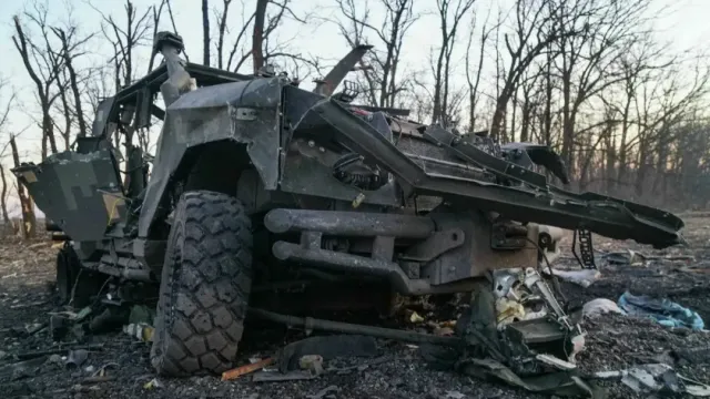 RV: Шокирующие кадры самоуничтожения машины ВСУ глазами украинского военного в зоне СВО