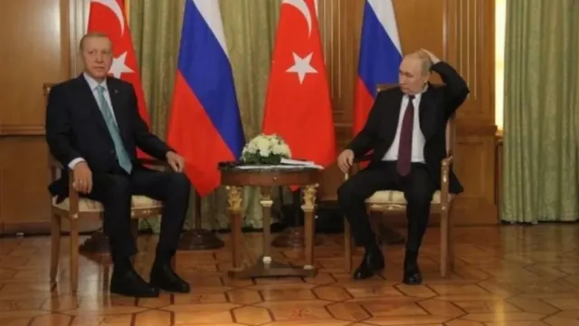 Эрдоган и Путин в Сочи поели «Птичье молоко»