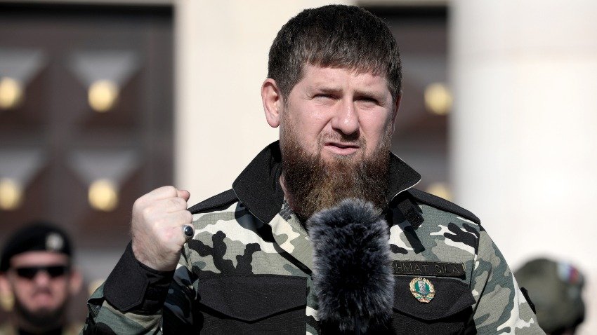 Кадыров показал видео с бойцами ППС на Украине