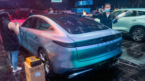 На Шанхайском автосалоне представлен  электрический седан Exeed Sterra ES, который может появиться на рынке России