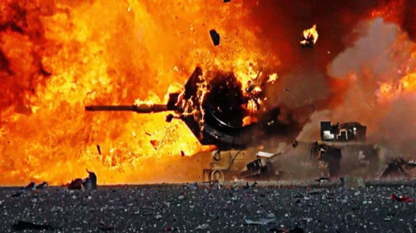 RusVesna: Гора сожженной натовской и украинской бронетехники в Бахмуте — свежие кадры