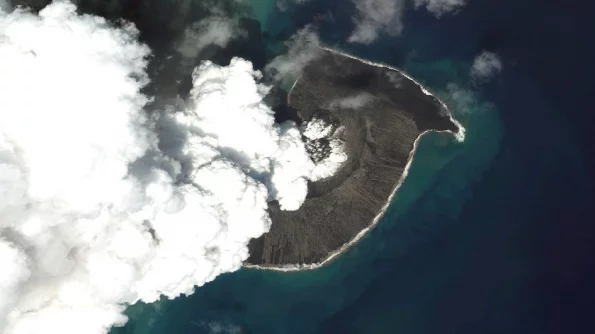 Science Advances: мощность извержения вулкана Тонга в 2022 году превысила 1000 Хиросим