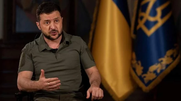 Зеленский посетил Славянск и встретился с ранеными бойцами ВС Украины