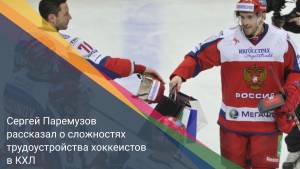 Сергей Паремузов рассказал о сложностях трудоустройства хоккеистов в КХЛ