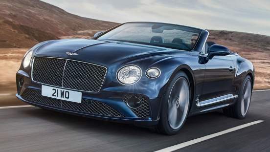 Компания Bentley представила открытую версию кабриолета Continental GT Speed