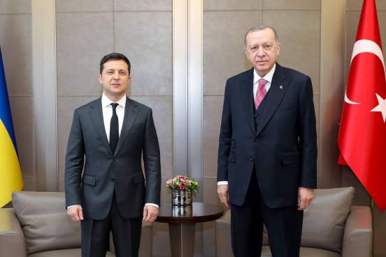 Эрдоган заявил, что Турция хочет мирного решения споров России и Украины