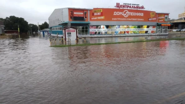 Власти города назвали наводнение в Уссурийске самым крупным за десятилетие