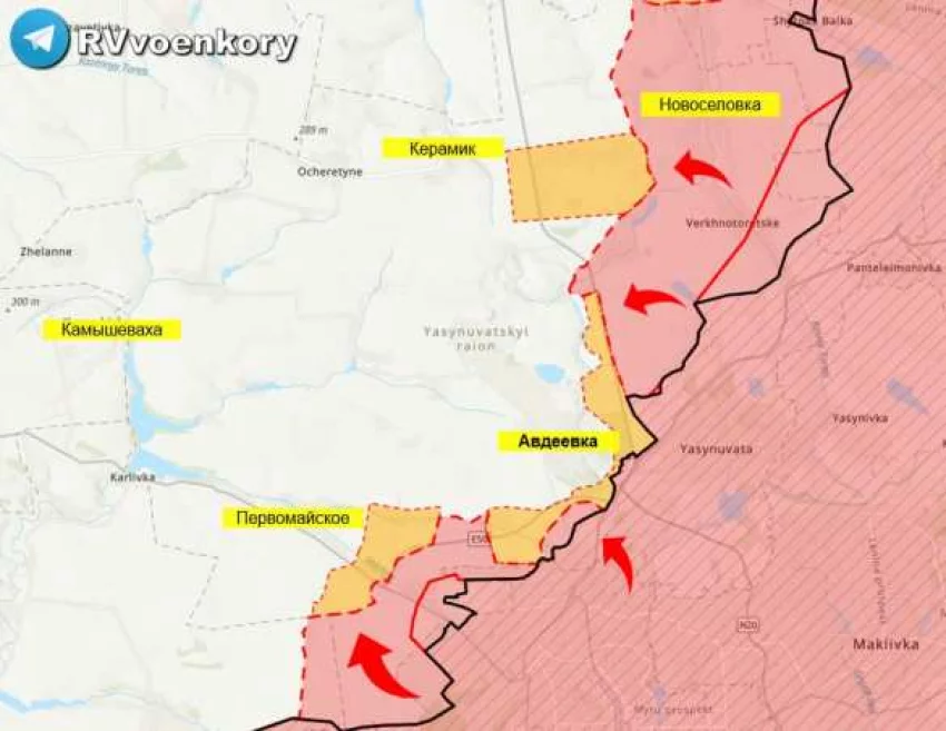 РВ: Российские войска ведут наступление на Донбассе — генштаб ВСУ