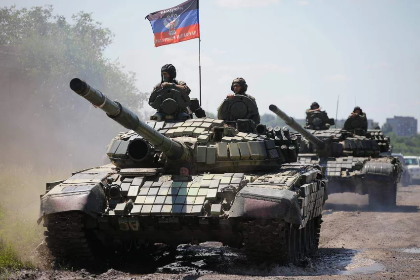 РВ: Танковые бригады НМ ЛНР поддерживают штурмовые отряды армии ВС РФ в боях у Соледара