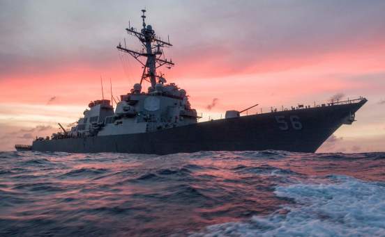 Американский эсминец «Джон Маккейн» снова спровоцировал корабли ВМФ Китая