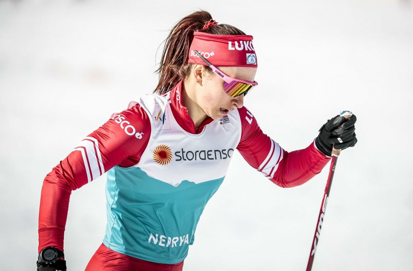 Российская лыжница Непряева снялась с женского масс-старта на Олимпиаде в Пекине