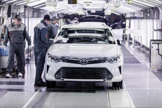 Toyota отзывает 3,5 тысячи машин в России из-за дефекта тормозов