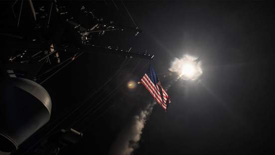 ВВС США нанесли ракетный удар по Сирии