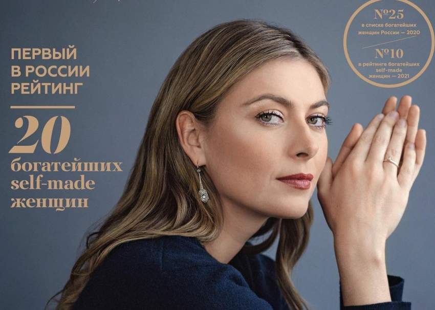 Шарапова попала на обложку журнала Forbes Woman