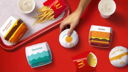 McDonald’s решил сделать редизайн свих упаковок