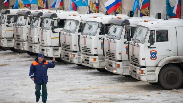 Запорожские сотрудники МЧС получили гуманитарную помощь из Ивановской области