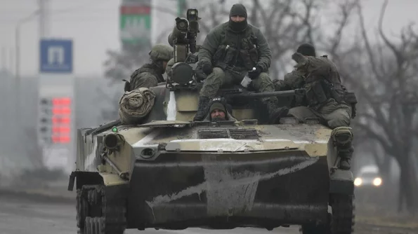 Группы ЧВК «Вагнер» и десантники ВС России прорывают оборону ВС Украины под Артёмовском