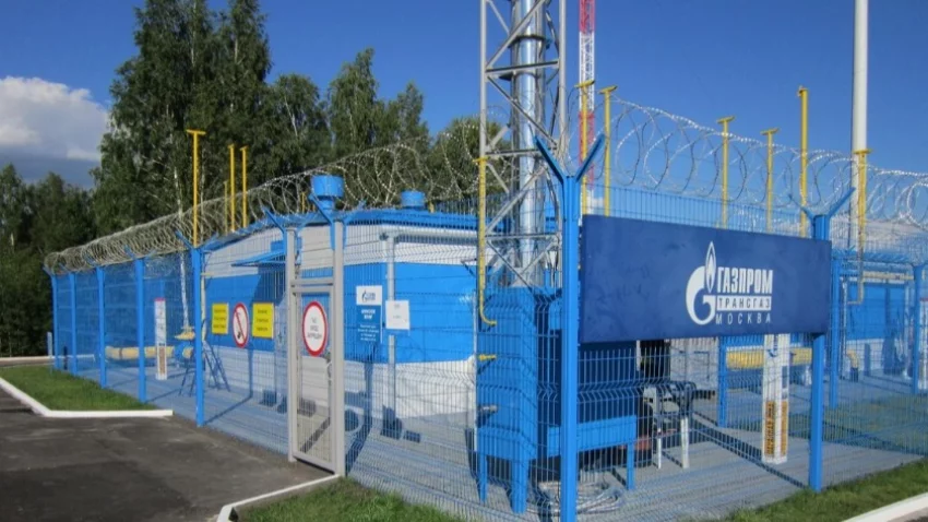 "Газпром" подает в Европу через Украину 35,5 млн кубометров газа в сутки