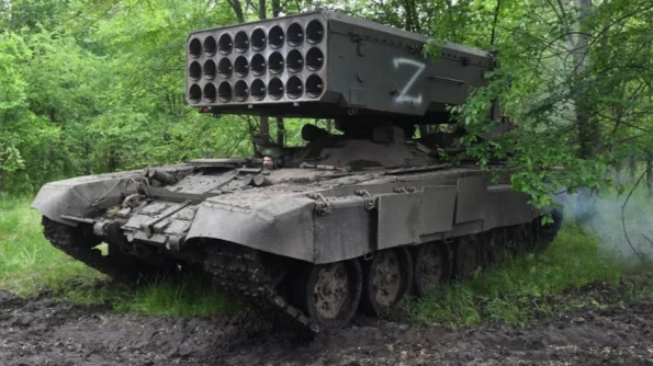 Российский тяжелый огнемет «Солнцепек» 3,5 часа вел бой с танками и победил