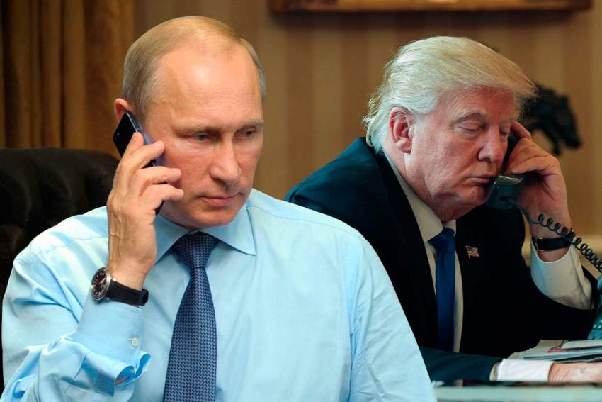 Путин и Трамп не созванивались в день штурма Капитолия, заявил представитель Кремля