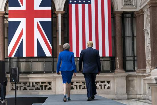 Британия надеется на тесное сотрудничество с США в противодействии РФ и Китаю