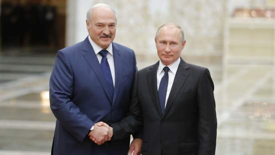 Александр Лукашенко с Владимиром Путиным в одной политической команде