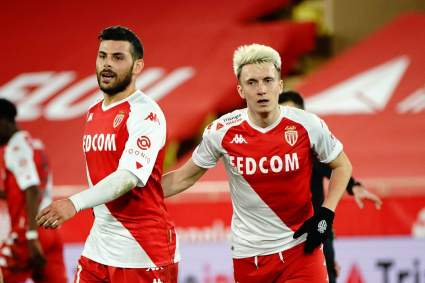 «Монако» переиграл «Марсель» в матче чемпионата Франции со счётом 3:1